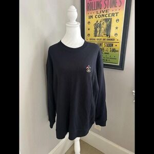 Ralph Lauren Men's Navy Crewneck Long Sleeve Pullover Anchor Sweatshirt L‎ NWT